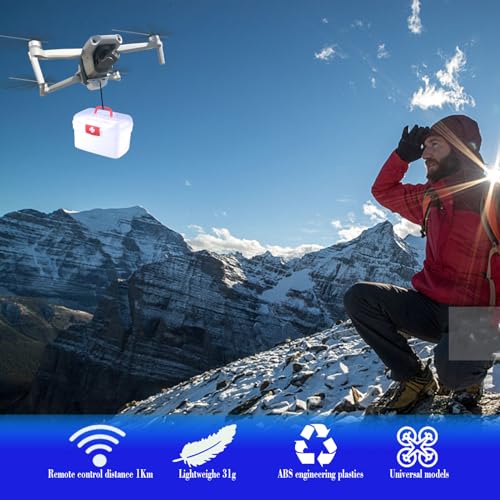 Universally Drone Airdrop System Release Device Payload Delivery 1 - color: Airdrop Device