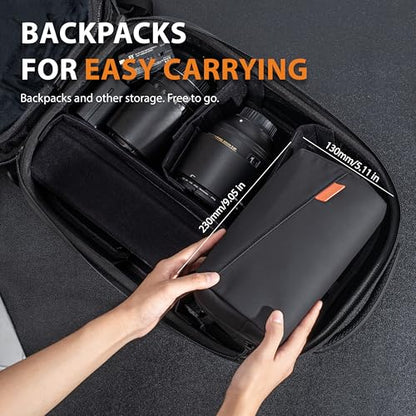 Carrying Case for Insta 360 X6/Luna Osmo Pocket 3 Carry Bag Accessories