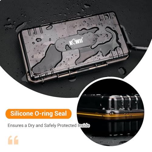 KIWIFOTOS 24 Slots AA AAA Battery Case Holder with Battery Tester - color: 24 Slots AA AAA Battery Case