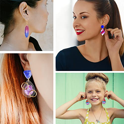 LET'S RESIN Earring Resin Molds, 171Pcs Jewelry Making Kit - color: Geometric Earring Molds