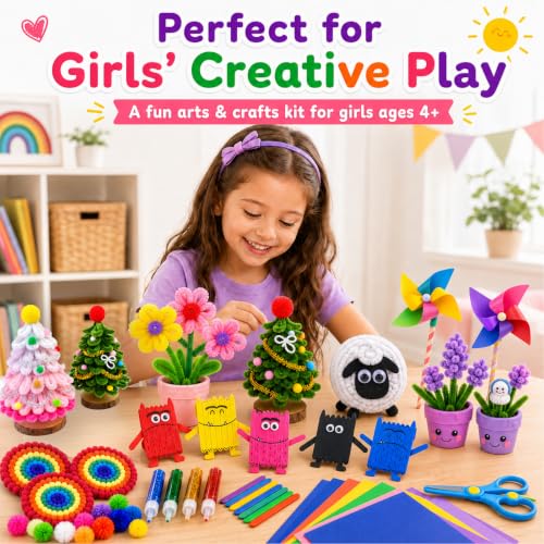 FUNZBO Arts and Crafts Supplies for Kids -Toddlers Craft Kit - size: Jar Set (Mega)