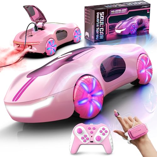 AEROQUEST Pink Hand Controlled RC Cars for Girls - color: Pink