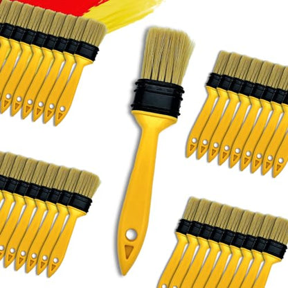 Not Chip Brush Set 1.5 inch 36 Pack, Never Lose Bristles - size: 1.5 inch, 36 pcs