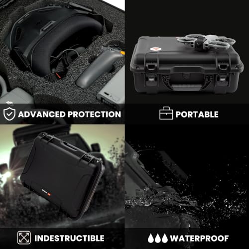 NANUK 930 DJI™ Avata 360 - Waterproof Hard Case with Drone Foam Insert - color: Black