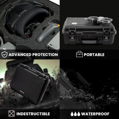NANUK 930 DJI™ Avata 360 - Waterproof Hard Case with Drone Foam Insert - color: Black
