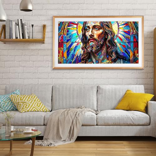 JOOZ Large Diamond Painting Kits for Adults Jesus, 27.5x15.7 Inch - color: Jesus