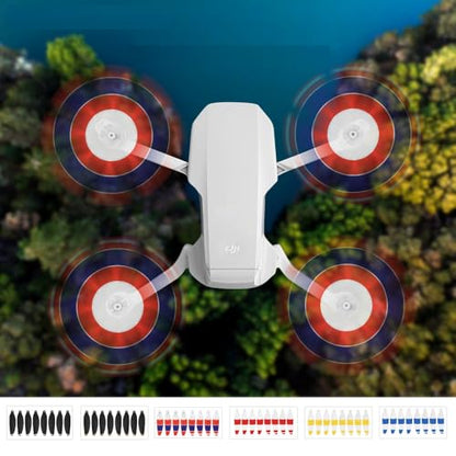 BTG Propellers for DJI Mini 4K/Mini 2 Se/Mavic Mini Drone Accessories Replacement Parts Blades Props (Black Silver)