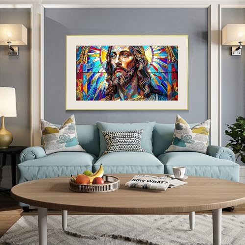 JOOZ Large Diamond Painting Kits for Adults Jesus, 27.5x15.7 Inch - color: Jesus