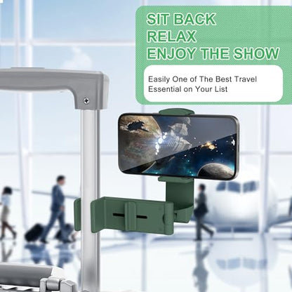 Perilogics Airplane Phone Holder Mount, Plane Travel Essentials (Evergreen) - color: Evergreen