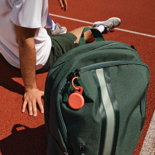 Chipolo LOOP - Rechargeable Bluetooth Tracker for Key and Pocket Location, Compatible with Apple or Google, Call Your Phone & Out of Range Alerts for Android (Mint) - color: Mint
