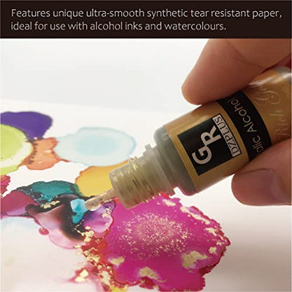 GR DZPLUS Yupo Paper 10 Sheets | 10-inch x 7-inch | 116GSM