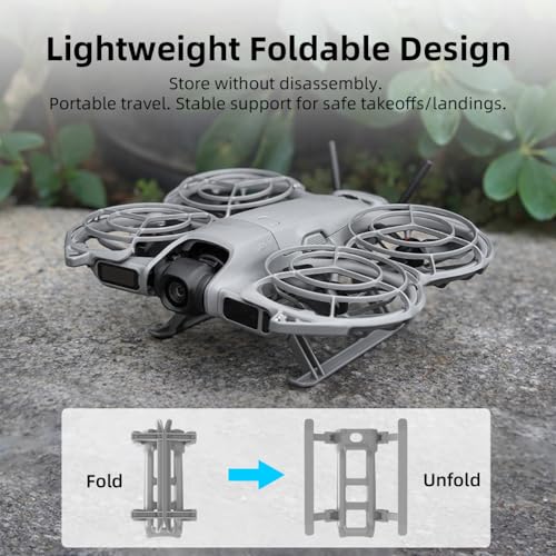 Extension Landing Gear for DJI NEO 2 Foldable Height Increasing Tripod Legs Gimbal Protection Fixed Protective Bracket Support Drone Accessories