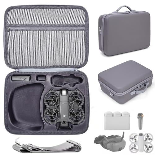Carrying Case Bag for DJI Neo 2 Drone and Goggles N3 Combo,Protective Travel Handbag Storage Case for Neo 2 Motion Fly More Combo for Goggles N3/RC Motion 3