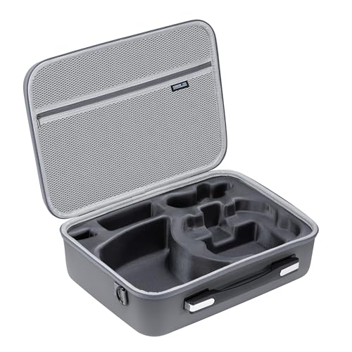 Carrying Bag for DJI NEO 2, Multi-functional Storage Bag, Portable Everything-in-One Pack, Hard Shell Protective Travel Case with Shoulder Strap,