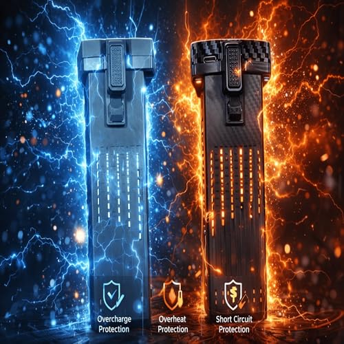 High Capacity Intelligent Flight Battery GPS Drone – Extended Flight Time, Fast Charging, Long Lasting Power, Replacement Backup Battery for 4K Camera Drone (1)