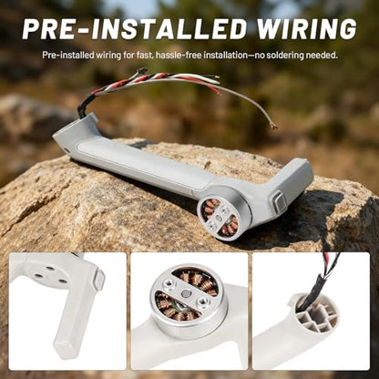 Mini 3 Drone Motor Arm Assembly Replacement Front Right Arm Compatible with DJI Mini 3 Spare Parts - style: Front Right