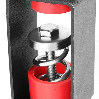 SEUNMUK 10 Pack Ceiling Vibration Damping Mounts, Vibration Damping Mounts Hanger with Removable Frame, 110 Lb Capacity Spring Vibration Isolator for Bedroom Theatre Studio Office