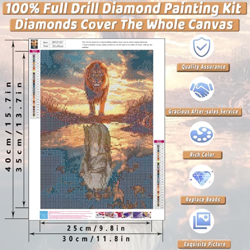 Christian Diamond Art Kits for Adults Diamond Painting Kit for Beginner - color: DP03187