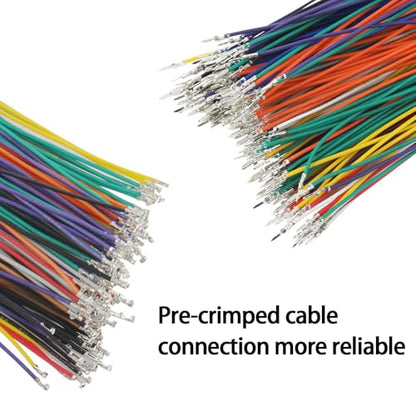 JST MX1.25mm Pre-Crimped Wire Kit 2-10P Male Female 28AWG