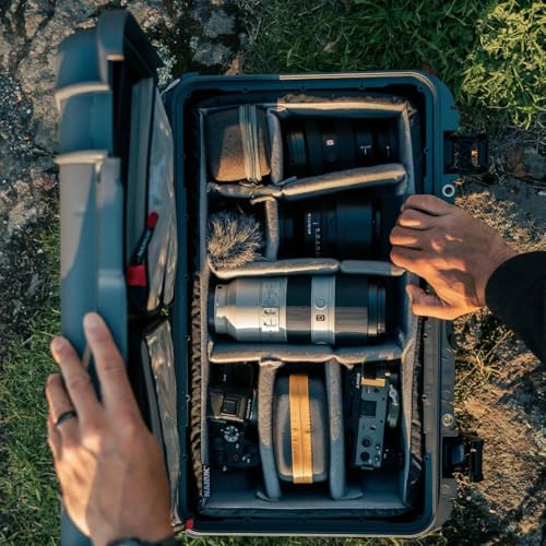 NANUK 935 Pro Photo Kit Camera Case, Waterproof Wheeled Hard Case, Carry-On - color: Graphite - Pro Photo Kit