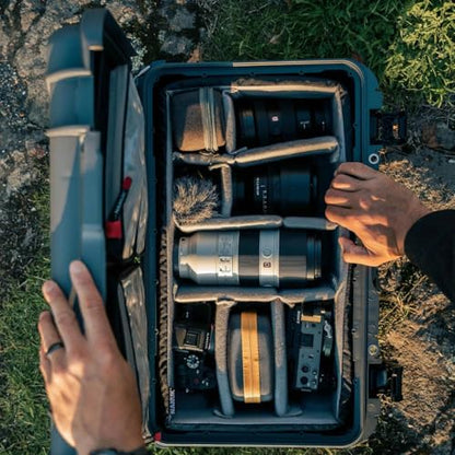 NANUK 935 Pro Photo Kit Camera Case, Waterproof Wheeled Hard Case, Carry-On - color: Graphite - Pro Photo Kit