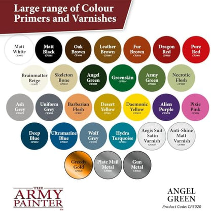 The Army Painter, Colour Primer Angel Green, 400 ml acrylic spray - color: Angel Green