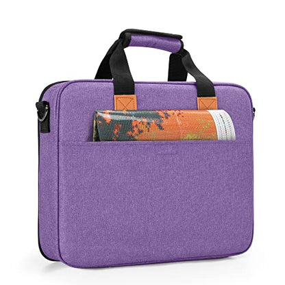 LUXJA Carrying Bag for A4 Light Pad and Diamond Painting Tools, Purple - color: Purple