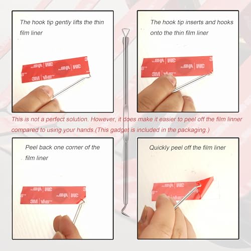 3M Clear Double Sided Tape Heavy Duty Made of VHB 4905 3/4 inch x 10 ft, Ultra Thin Strong Adhesive for Electronics, Glass, Automotive Emblem Mounting - size: 0.75" × 10 Ft