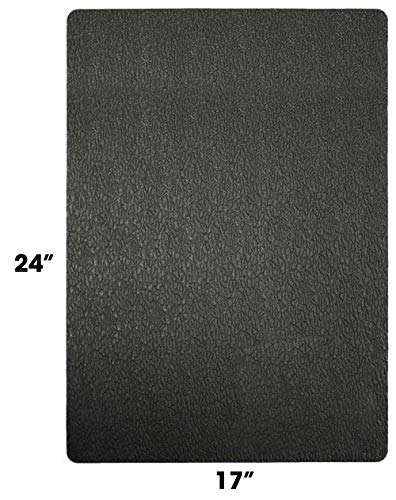 Stay-in-Place Machine Mat - 17" x 24" - Calms Vibration and Dampens Noise - size: Machine Mat 17" x 24"