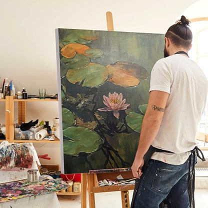U.S. Art Supply 36"x36" Stretched Canvas for Painting, Gallery Depth 2-Pack - size: 36" x 36"