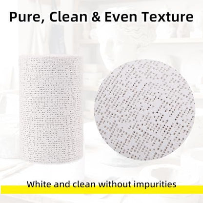 2'' x 106'' Plaster Cloth Gauze Bandages Rolls, 6 Pack 500gsm Plaster Strip - size: 2 * 106 6 Pack