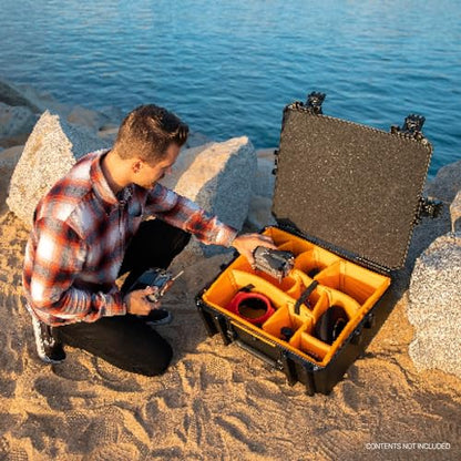 Pelican Vault V600 Hard Case (Camera, Pistol, Gear, Equipment) - style: Padded Dividers