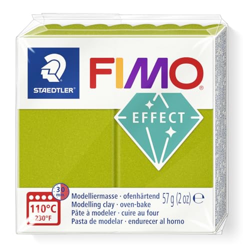 FIMO Soft Polymer Oven Bake Modelling Clay - 57g Blocks - Set of 6 - Metallic Colours