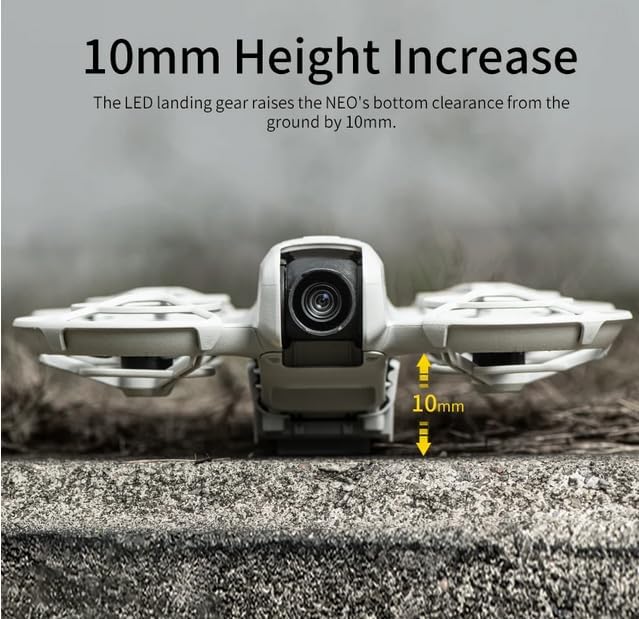 Coyktonty Night Lighting Landing Gear for DJI NEO,Rechargeable LED Night Flying Lights