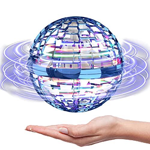 ATHLERIA Magic Flying Orb Ball, Boomerang Hover Balls, Fidget Spinner - color: Blue, size: Flying Ball Only