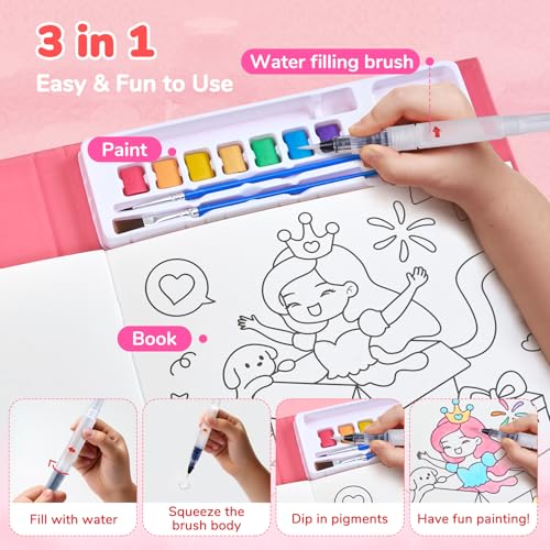 JoyCat Paint with Water Coloring Books for Toddlers (Party) - style: Party