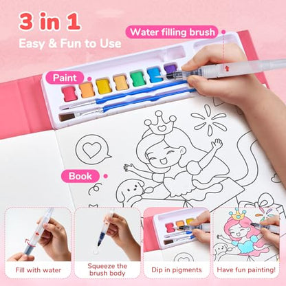 JoyCat Paint with Water Coloring Books for Toddlers (Party) - style: Party