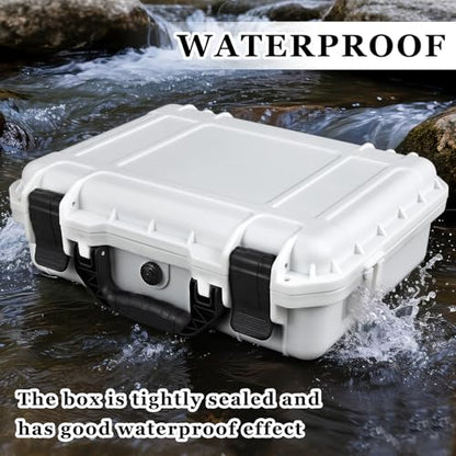 Relaxweex 11.3 x 8.7 x 4.2 Inch Hard Case, Grid Shell, White - color: White, size: 11.3 x 8.7 x 4.2 Inch, style: Grid Shell