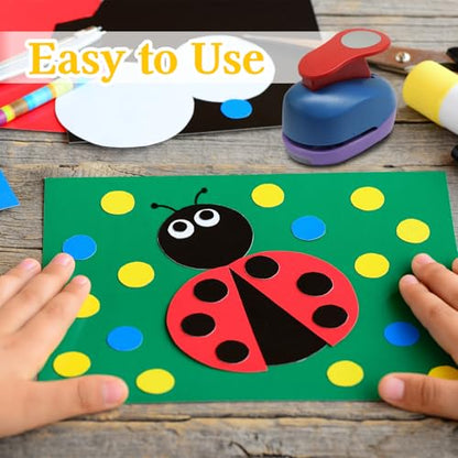 Luomorgo 1 Inch Circle Hole Punch, 1 Pc Paper Punch - size: 1 Inch