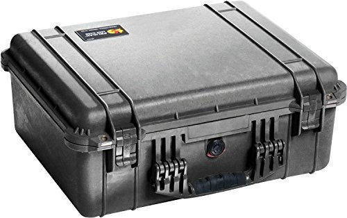 Pelican 1550 Case With Foam (Black) - color: Black