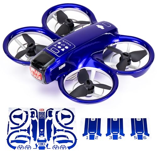 WRAPGRADE Skin Sticker Compatible with DJI NEO Full Wrap (Stratosphere Blue) - color: Stratosphere Blue