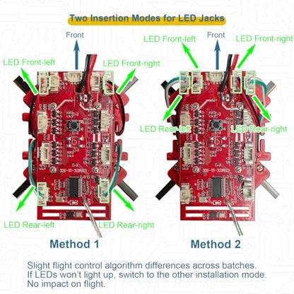 Quadrotor Drone DIY Kit: A Unique STEM Project with Brushless Motor, Optical Flow Hovering, One-Click Takeoff and Landing, and 360° Flip for DIY Enthusiasts to Learn Drone Basics