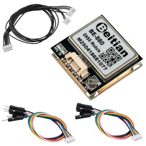 BE-880 GPS Receiver Module Compass M10 Chip NMEA-0183 115200bps - color: BE-880