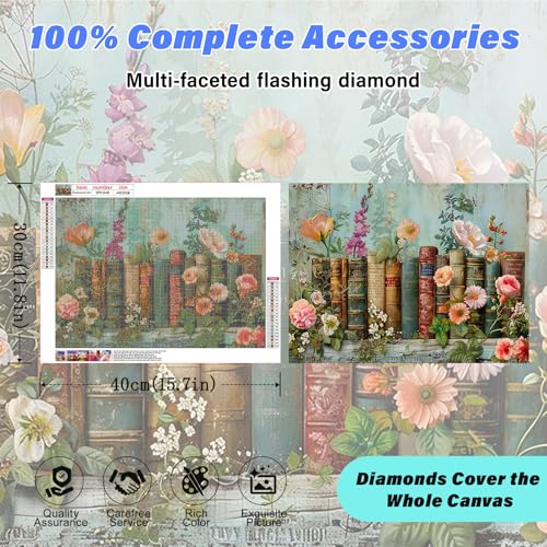 Flowers Square Diamond Art Kits for Adults,Hydrangea Diamond Painting - color: DP03648