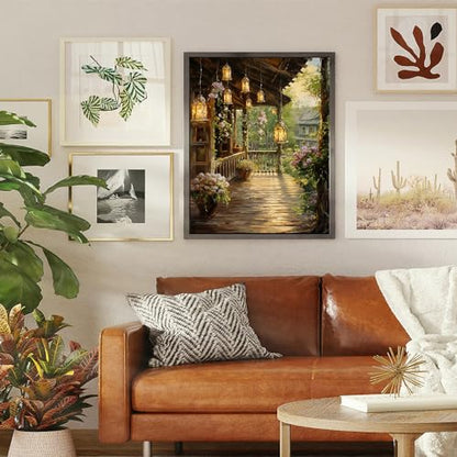 Landscape Paint by Numbers for Adults - Scenery Paint by Number on Canvas - color: MT12368