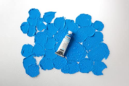 Schmincke - NORMA® Blue, 21342009, finest water-based artists' oil colors, highly pigmented, lightfast, vegan, alizarin crimson hue, 35 ml - color: 342 alizarin crimson hue