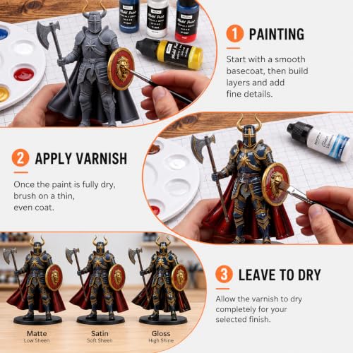Nicpro 100 Colors Model Paint Set with 10 Thinners & 5 Specialty Bottles - style: 100 Colors Set