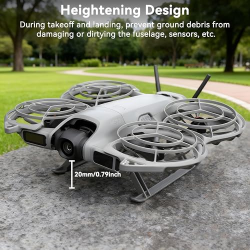 Neo 2 Landing Gear - Foldable Landing Legs Quick Release Extension Kit for DJI Neo 2 Drone Accessories