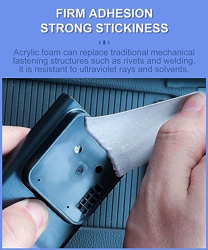 PHIXBEAR Double Sided Tape Heat Resistant Heavy Duty, 12 Pcs Adhesive Pads - size: 12Pcs SQ 2.36"x2.36"