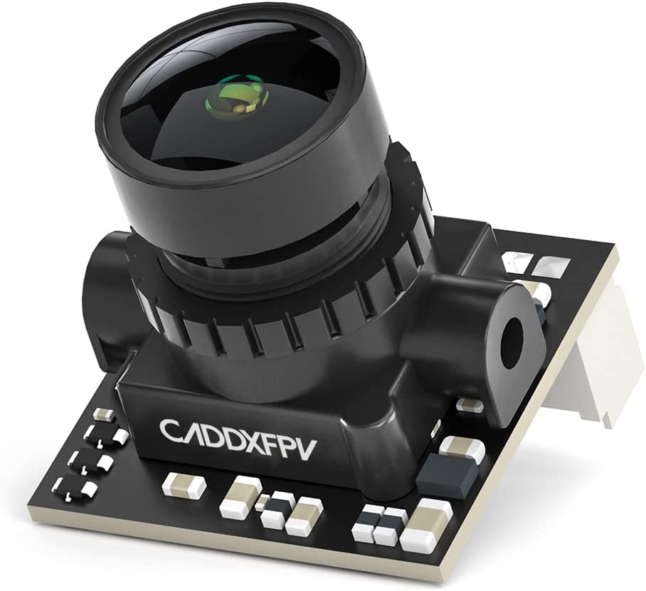 SoloGood Caddx Ant FPV Camera 1200TVL Global WDR OSD 1.8mm Nano FPV Camera 16:9 NTSC PAL for RC FPV Cinewhoop Tinywhoop Drone - color: Black 16:9